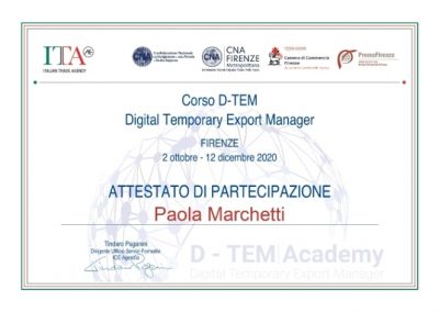 Digital Temporary Export Manager DTEM esperto digitale esportazioni internazionalizzazione